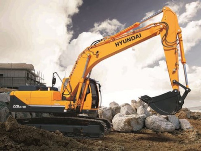 Гусеничный экскаватор «Hyundai R 220»