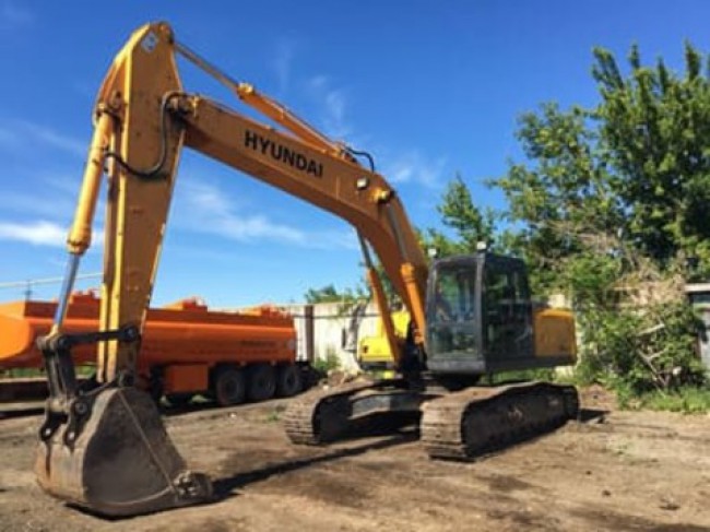 Гусеничный экскаватор «Hyundai R 250-7»