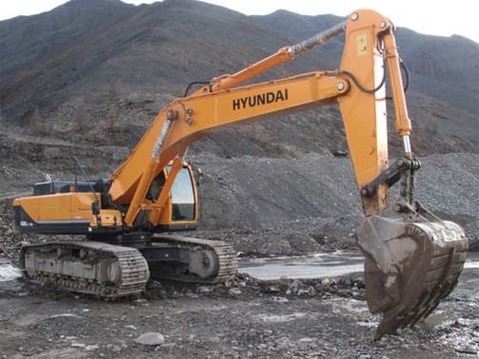 Гусеничный экскаватор «Hyundai R 480LC-9s»