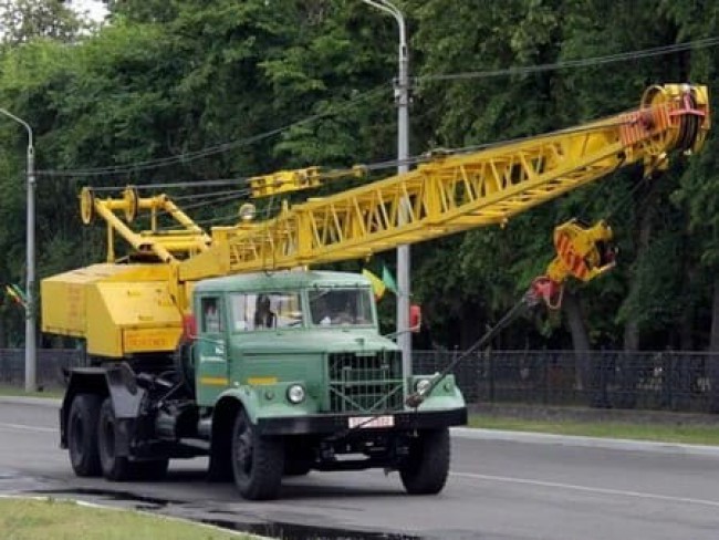 Автокран КрАЗ-257