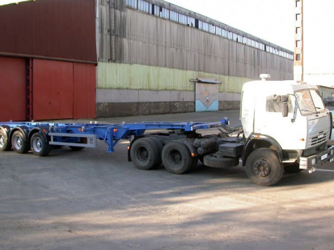 Контейнеровоз полуприцеп 47 тонн